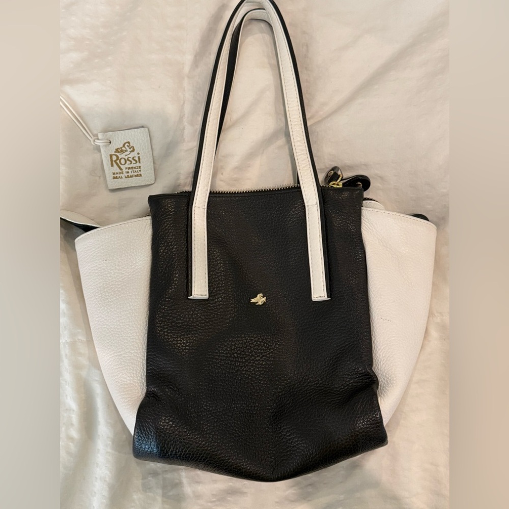 Rossi Firenze ITALY leather shoulder bag - understated luxury quality bag